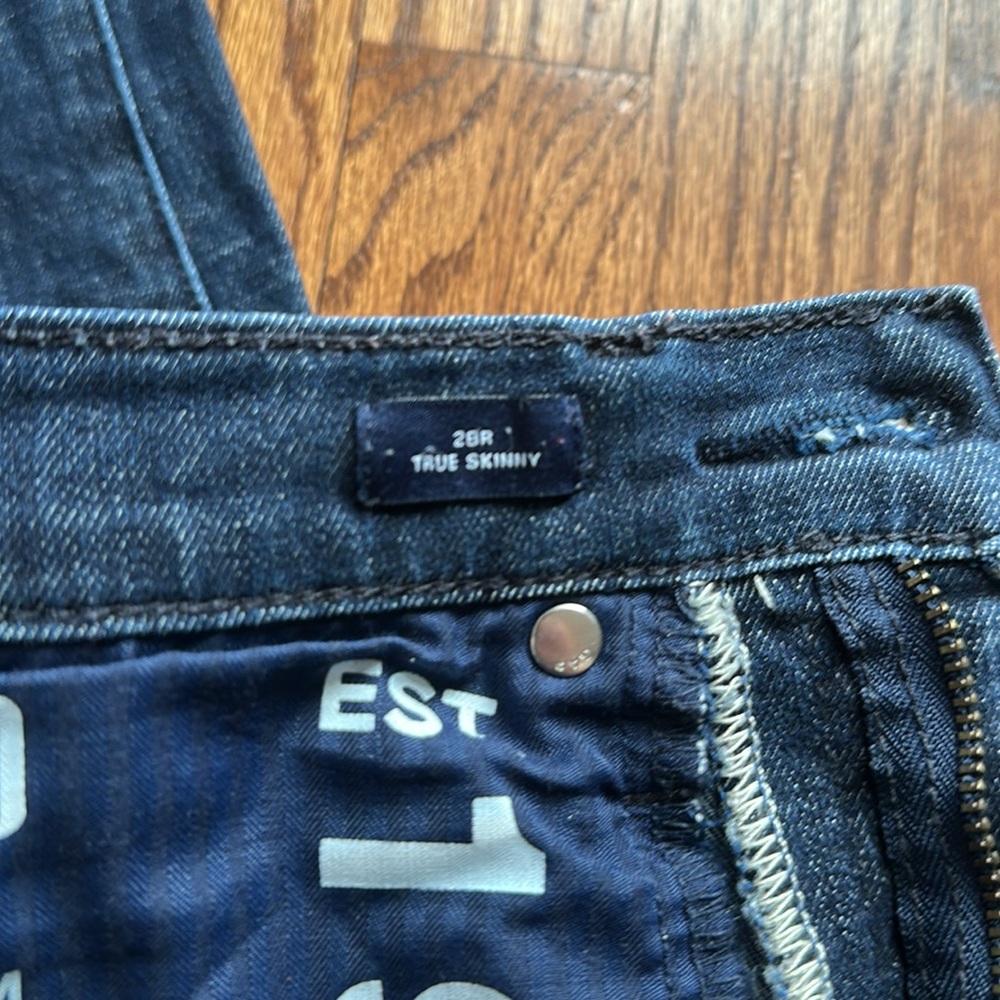 EUC GAP Denim Gap for Good Gap 1969 Women's True Skinny Blue Jeans - Picture 6 of 6